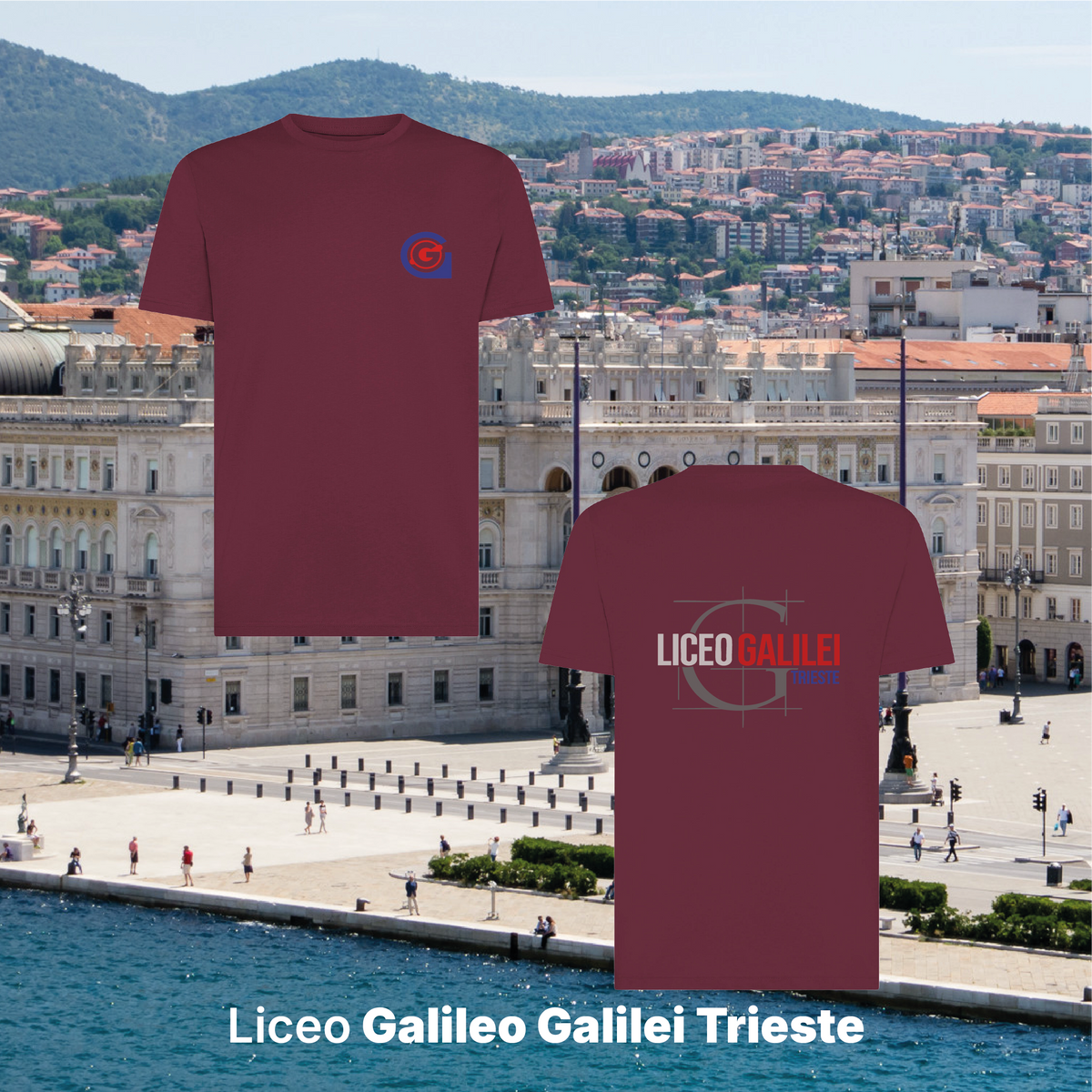 T shirt-Liceo Galileo Galilei Trieste