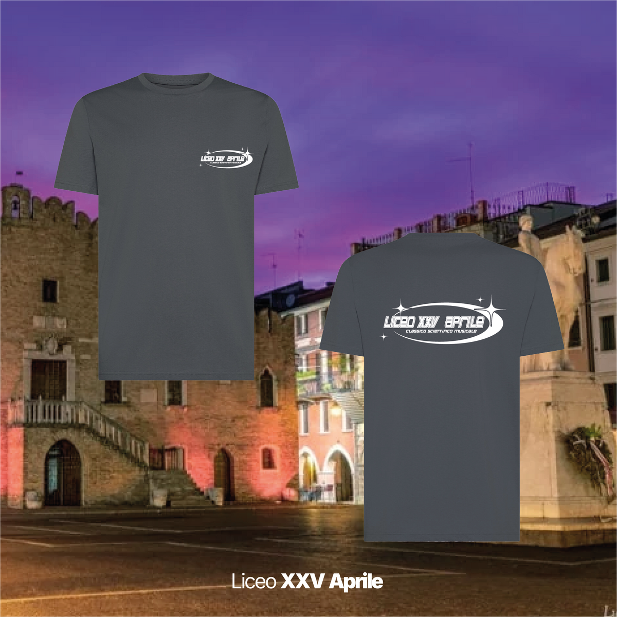 T shirt- Liceo XXV Aprile